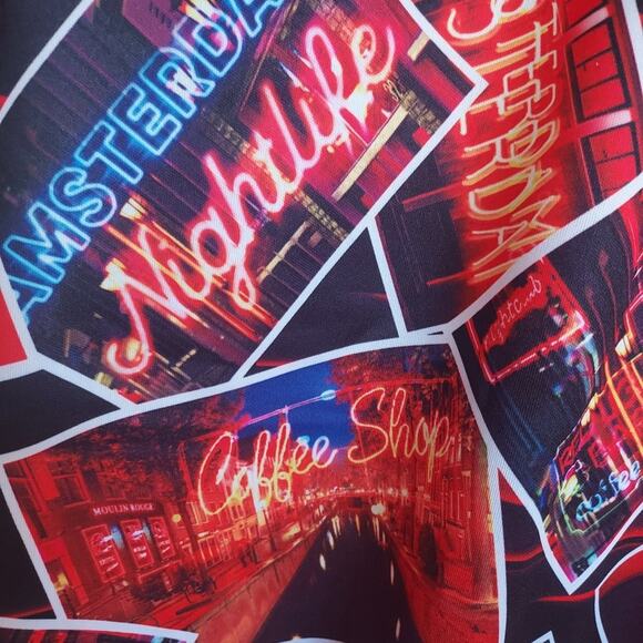 Fresh Prints of Bel Air Amsterdam Silky Graphic Tee Shirt Size Medium NWT - Picture 2 of 5